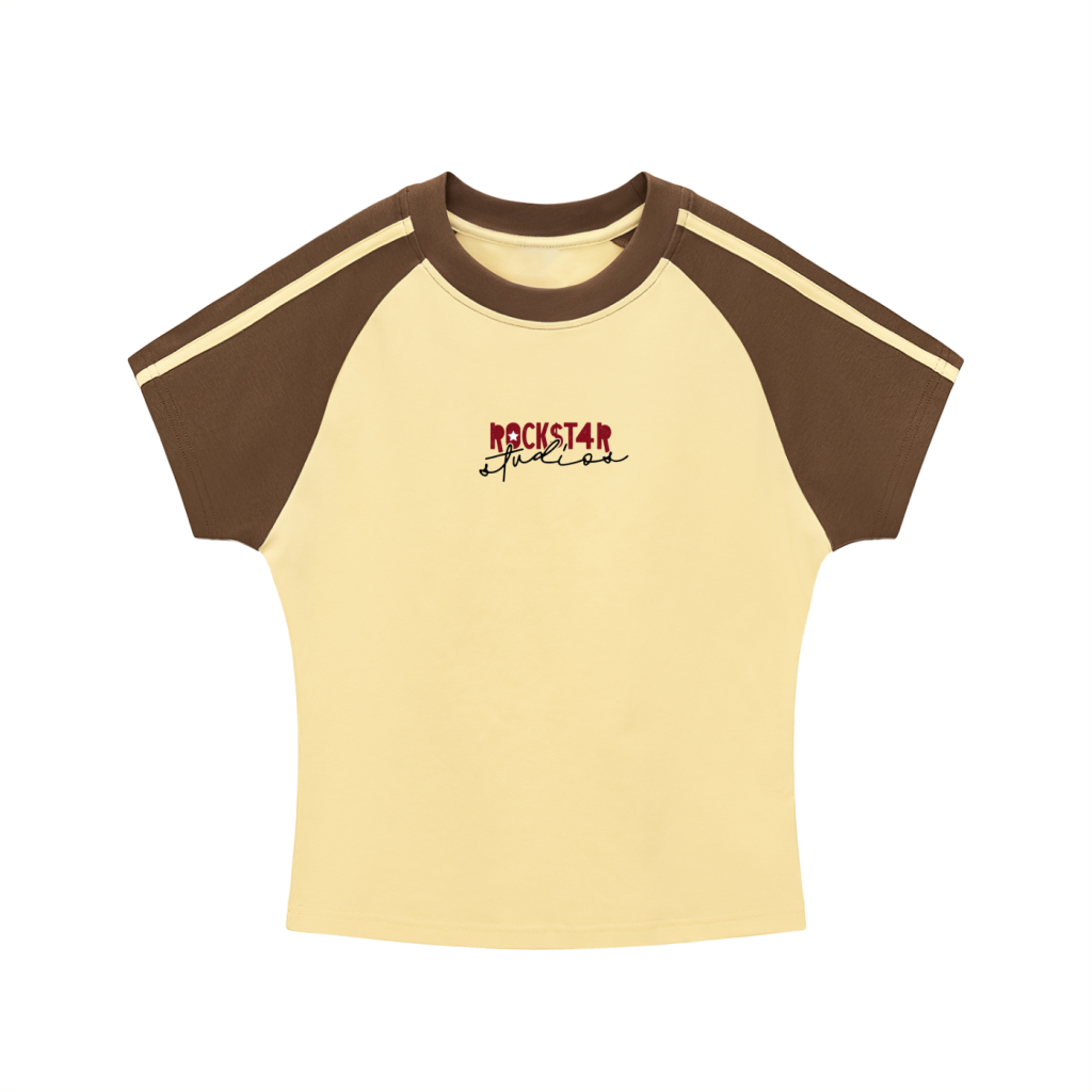 (Womens) Rockstar Studios Crop Tee