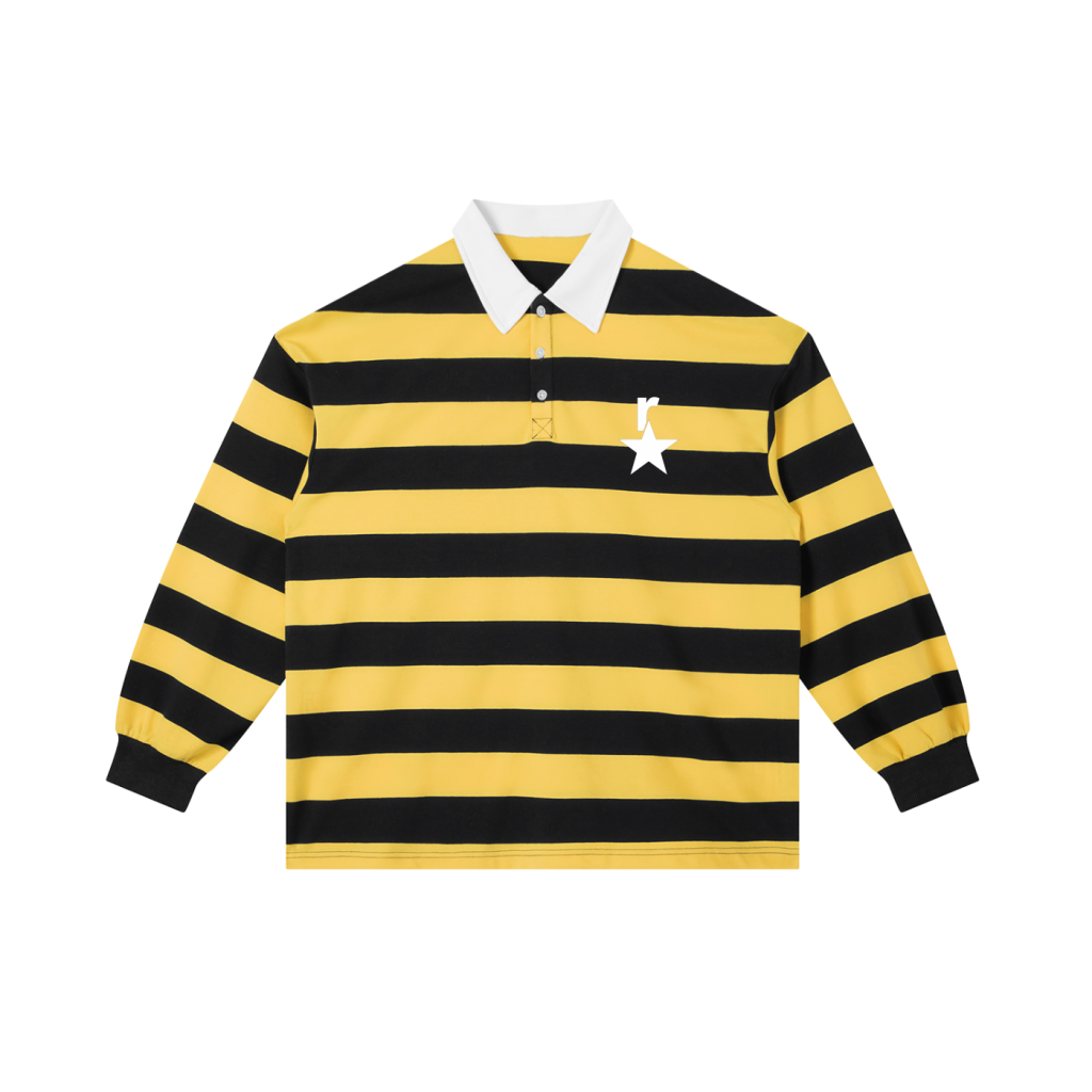 Striped Rugby Polo