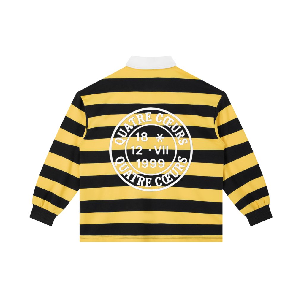 Striped Rugby Polo