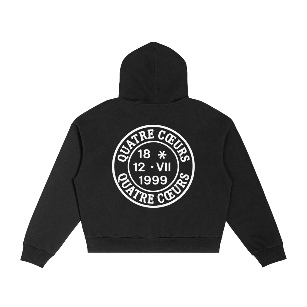 Quatre Cœurs Zip-up