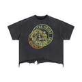 Quatre Cœurs Distressed T-Shirt